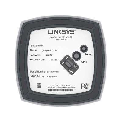 LINKSYS デュアルバンド メッシュルーター MX5501-JP